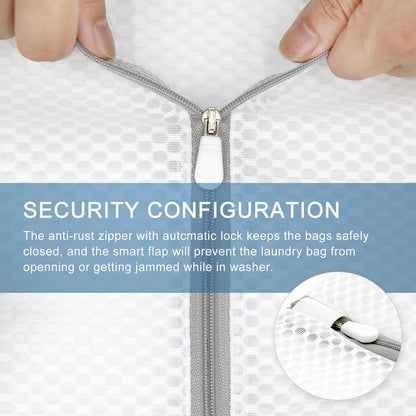 Protection Pack - 3x Premium Sustainable wash bags for bamboo fiber