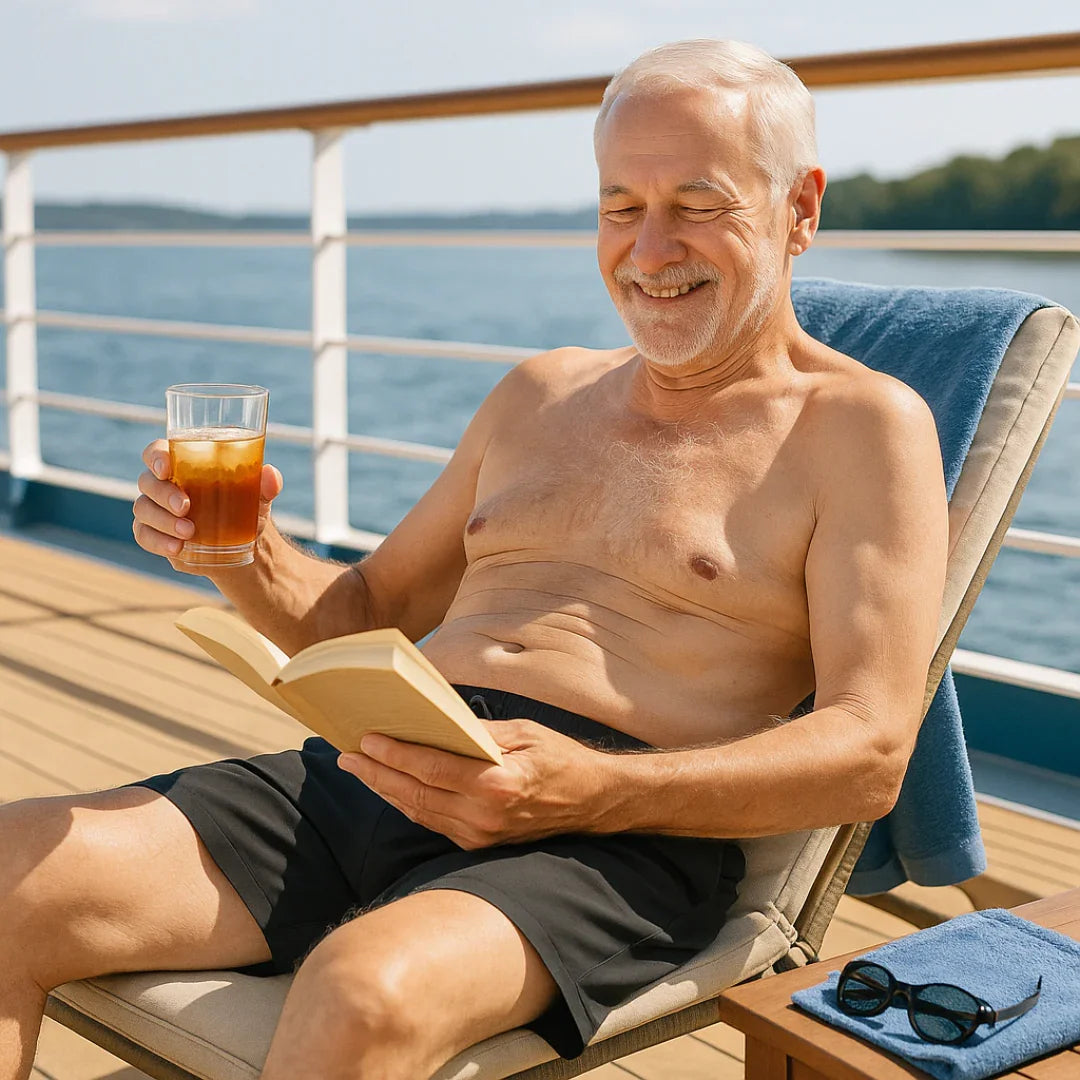 Boxhero 3-in-1 Quick-Dry Swim Trunks with Compression Liner